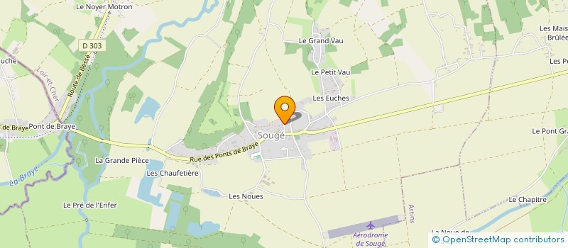 localisation de l'entreprise MONSIEUR MICHEL BONHOMME à SOUGE