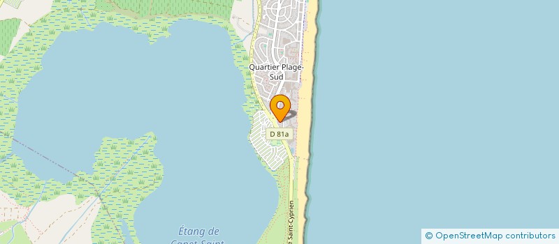 localisation de l'entreprise MONSIEUR MICHEL BONICEL  CANET-EN-ROUSSILLON