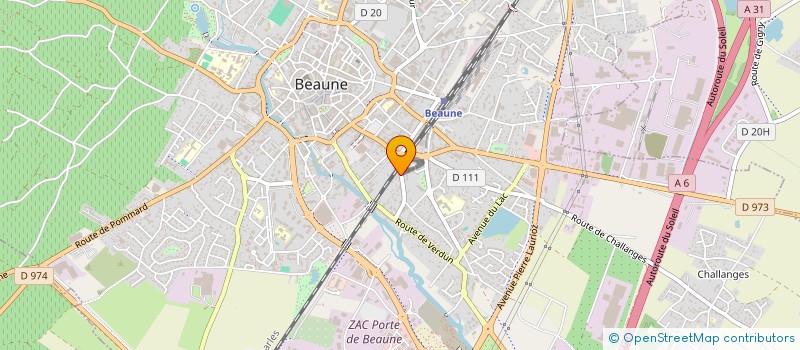 localisation de l'entreprise MONSIEUR MICHEL BONIN à BEAUNE