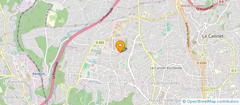 localisation de l'entreprise MONSIEUR MICHEL BONINO à LE CANNET