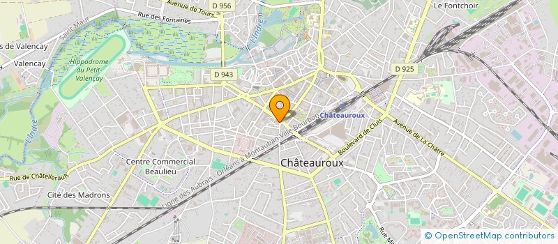 localisation de l'entreprise MONSIEUR MICHEL BONJEAN à CHATEAUROUX