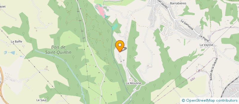 localisation de l'entreprise MONSIEUR MICHEL BONNAL  CAGNAC-LES-MINES