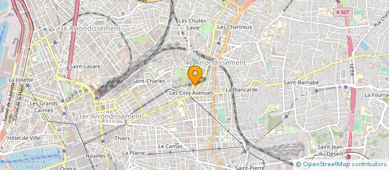 localisation de l'entreprise MONSIEUR MICHEL BONNET à MARSEILLE