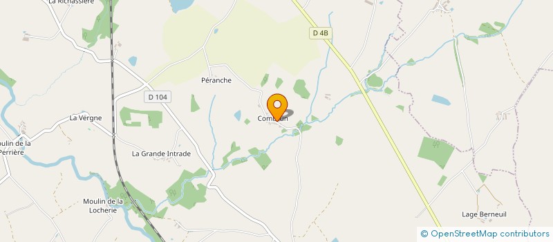 localisation de l'entreprise MONSIEUR MICHEL BONNET  ORADOUR-SAINT-GENEST