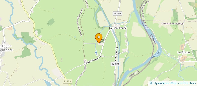 localisation de l'entreprise MONSIEUR MICHEL BONNET  CHASSENARD