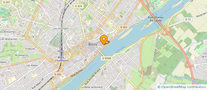 localisation de l'entreprise MONSIEUR MICHEL BONNOMET à BLOIS