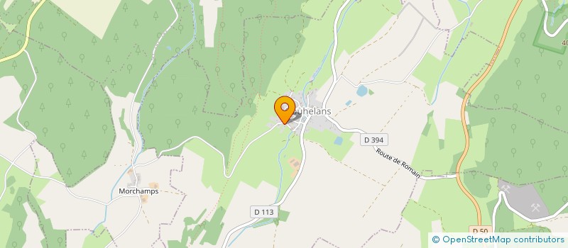 localisation de l'entreprise MONSIEUR MICHEL BONNOT  GOUHELANS