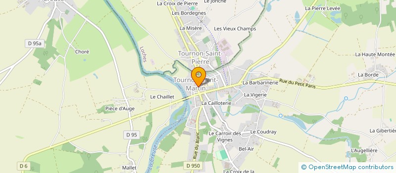 localisation de l'entreprise MONSIEUR MICHEL BONO  LUREUIL