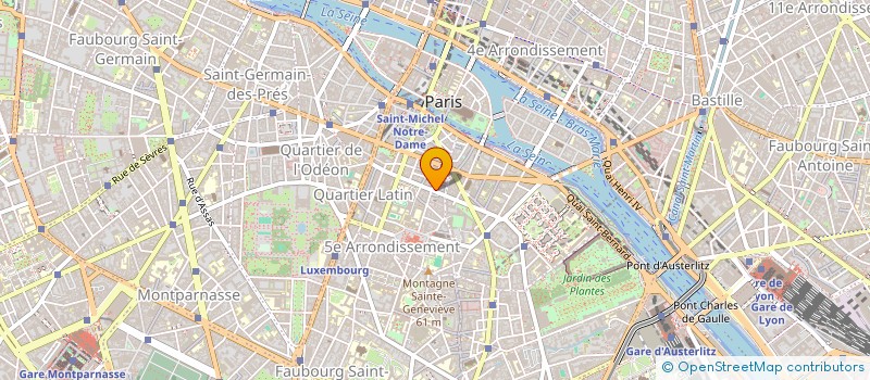 localisation de l'entreprise MONSIEUR MICHEL BONPAS à PARIS