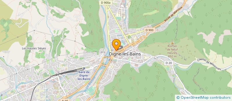 localisation de l'entreprise MONSIEUR MICHEL BONSIGNOUR à DIGNE-LES-BAINS