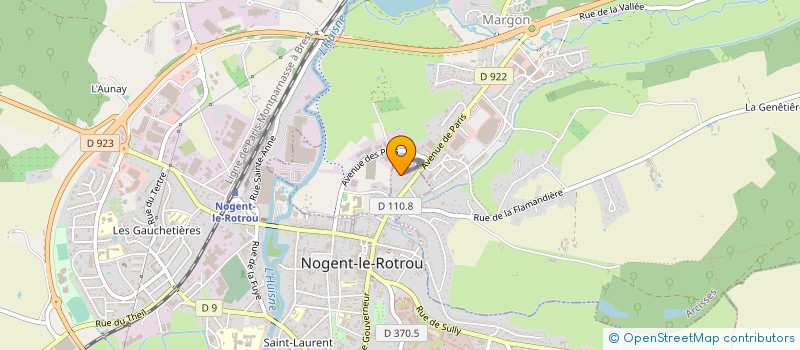 localisation de l'entreprise MONSIEUR MICHEL BONTE à NOGENT-LE-ROTROU