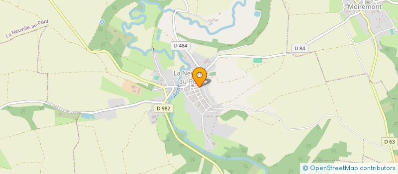 localisation de l'entreprise MONSIEUR MICHEL BONTEMPS  DOMMARTIN-DAMPIERRE