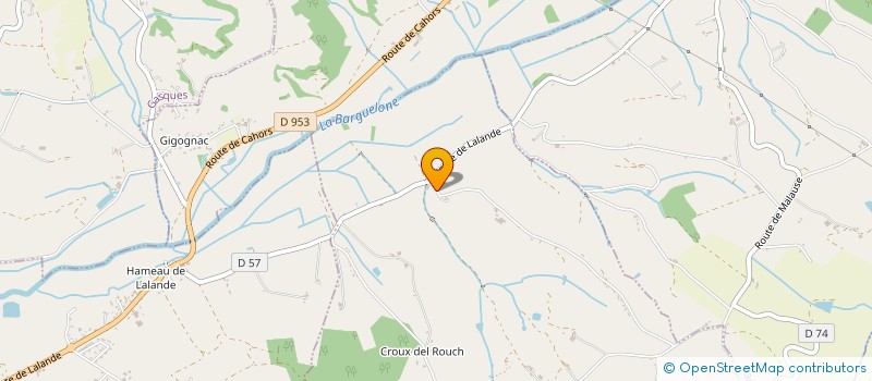 localisation de l'entreprise MONSIEUR MICHEL BORD  SAINT-VINCENT-LESPINASSE