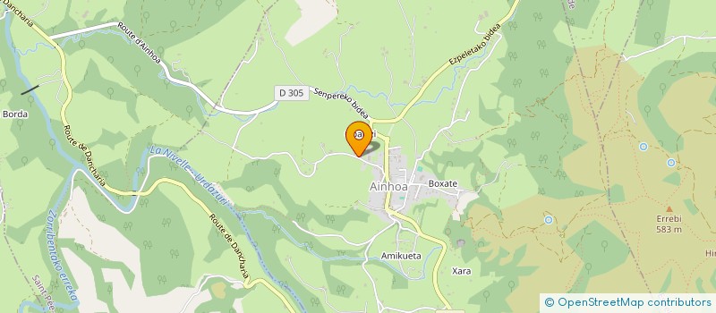 localisation de l'entreprise MONSIEUR MICHEL BORDA à SOURAIDE