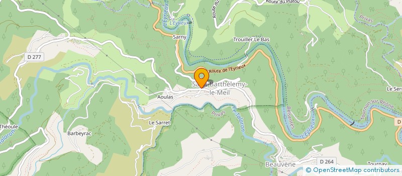 localisation de l'entreprise MONSIEUR MICHEL BORGHRAEF à SAINT-BARTHELEMY-LE-MEIL