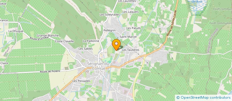localisation de l'entreprise MONSIEUR MICHEL BORREILL à SERIGNAN-DU-COMTAT