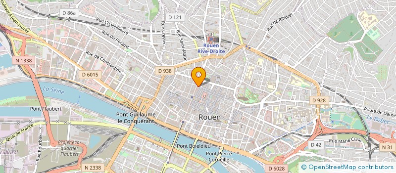 localisation de l'entreprise MONSIEUR MICHEL BOUADANA à ROUEN