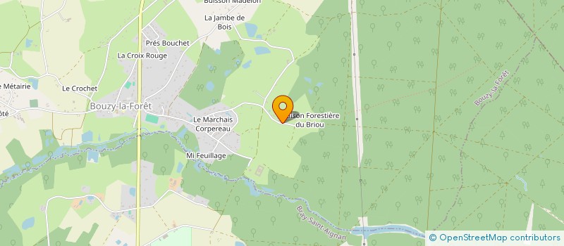 localisation de l'entreprise MONSIEUR MICHEL BOUARD à BOUZY-LA-FORET