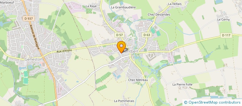 localisation de l'entreprise MONSIEUR MICHEL BOUCHER  MONTBERT