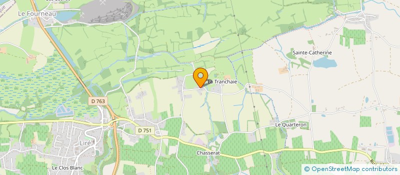 localisation de l'entreprise MONSIEUR MICHEL BOUCHEREAU  OREE-D'ANJOU