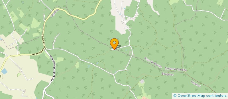 localisation de l'entreprise MONSIEUR MICHEL BOUCHEYROU  CAPDROT