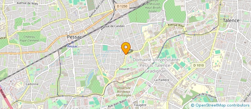 localisation de l'entreprise MONSIEUR MICHEL BOUDAT à PESSAC