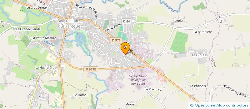 localisation de l'entreprise MONSIEUR MICHEL BOUDET  SAINT-HILAIRE-DU-HARCOUET