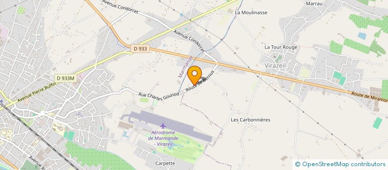 localisation de l'entreprise MONSIEUR MICHEL BOUDON  TAILLEBOURG