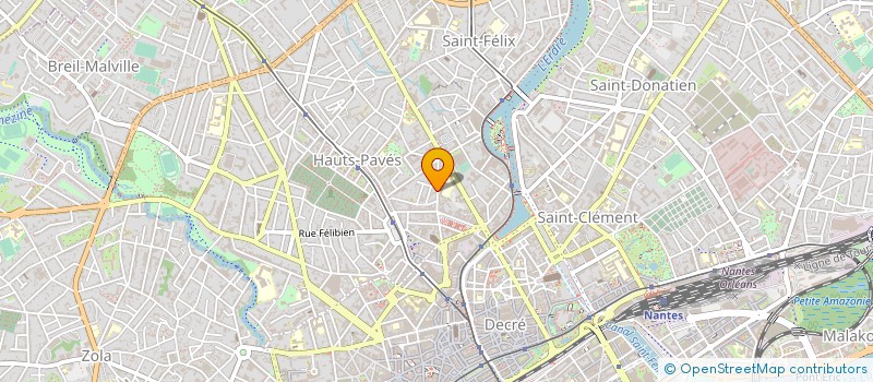 localisation de l'entreprise MONSIEUR MICHEL BOUGARD à NANTES