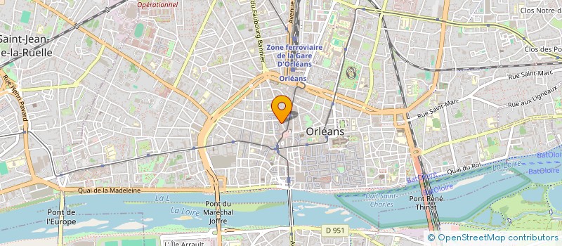 localisation de l'entreprise MONSIEUR MICHEL BOUGAS à ORLEANS