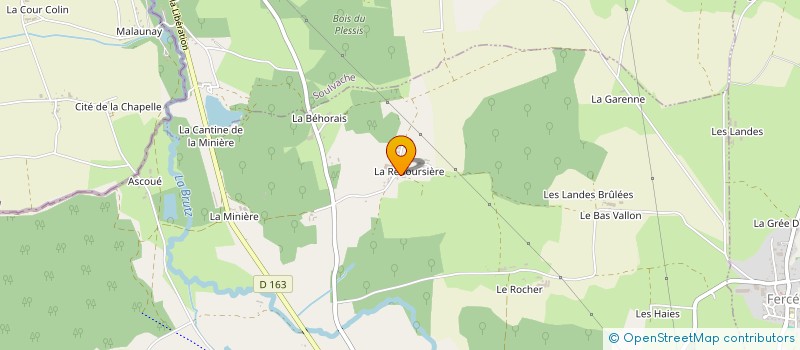 localisation de l'entreprise MONSIEUR MICHEL BOUJU à ROUGE