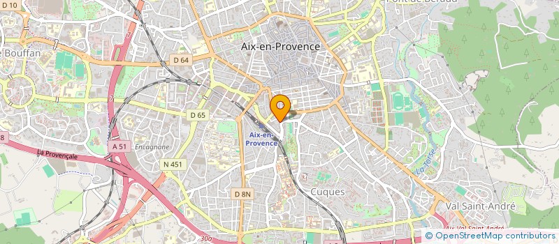 localisation de l'entreprise MONSIEUR MICHEL BOULAN à AIX-EN-PROVENCE
