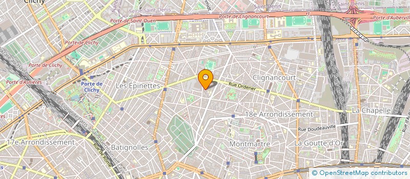 localisation de l'entreprise MONSIEUR MICHEL BOULANGEY  PARIS