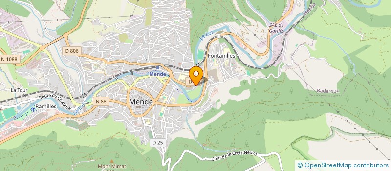 localisation de l'entreprise MONSIEUR MICHEL BOULARD  MONTS-DE-RANDON