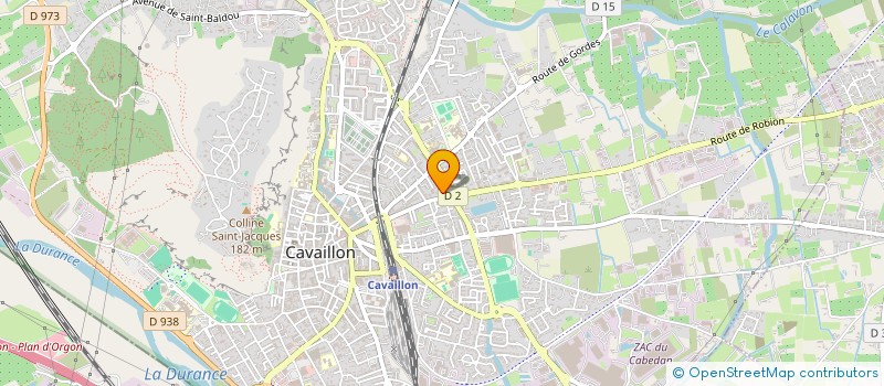 localisation de l'entreprise MONSIEUR MICHEL BOULLE  CAVAILLON