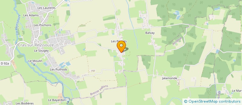 localisation de l'entreprise MONSIEUR MICHEL BOULON  ATTIGNAT