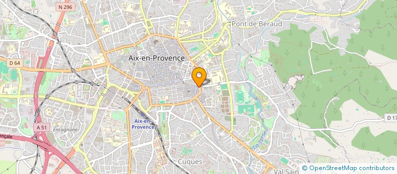 localisation de l'entreprise MONSIEUR MICHEL BOURDAREL à AIX-EN-PROVENCE