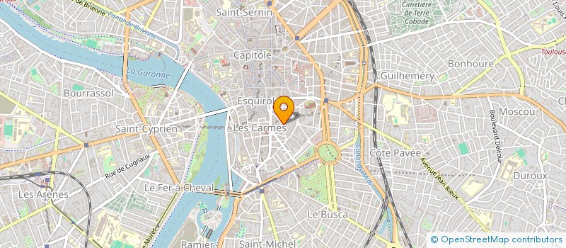 localisation de l'entreprise MONSIEUR MICHEL BOURDET à TOULOUSE
