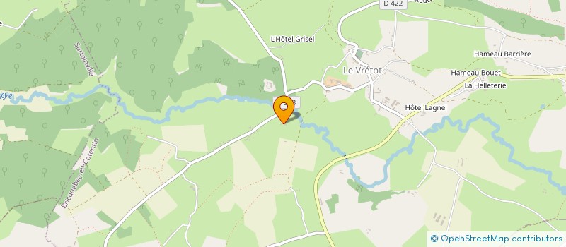 localisation de l'entreprise MONSIEUR MICHEL BOURDON  NEGREVILLE