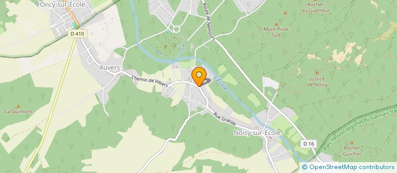 localisation de l'entreprise MONSIEUR MICHEL BOURDON  NOISY-SUR-ECOLE