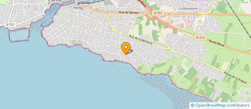 localisation de l'entreprise MONSIEUR MICHEL BOURGHELLES  PORNIC