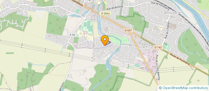 localisation de l'entreprise MONSIEUR MICHEL BOURNEL  PRINGY