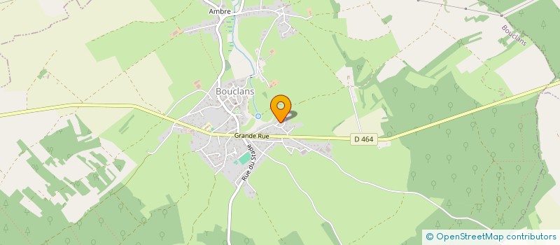 localisation de l'entreprise MONSIEUR MICHEL BOURRE  BOUCLANS