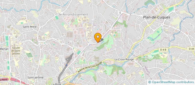 localisation de l'entreprise MONSIEUR MICHEL BOURRELY à MARSEILLE