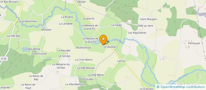 localisation de l'entreprise MONSIEUR MICHEL BOURSIER  PLEUCADEUC