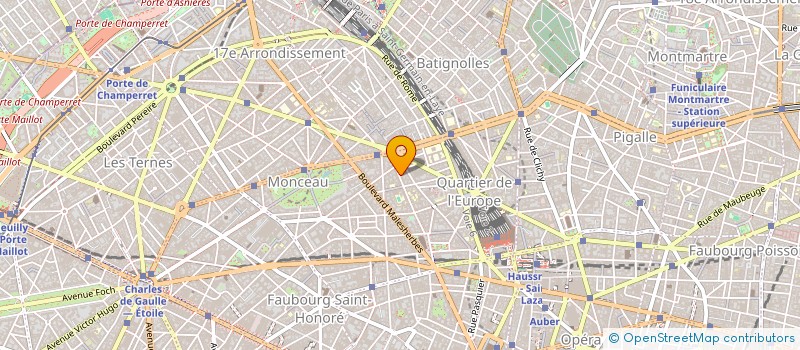 localisation de l'entreprise MONSIEUR MICHEL BOUSQUET  PARIS