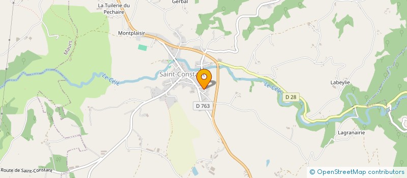 localisation de l'entreprise MONSIEUR MICHEL BOUSSAROQUE à SAINT-CONSTANT-FOURNOULES
