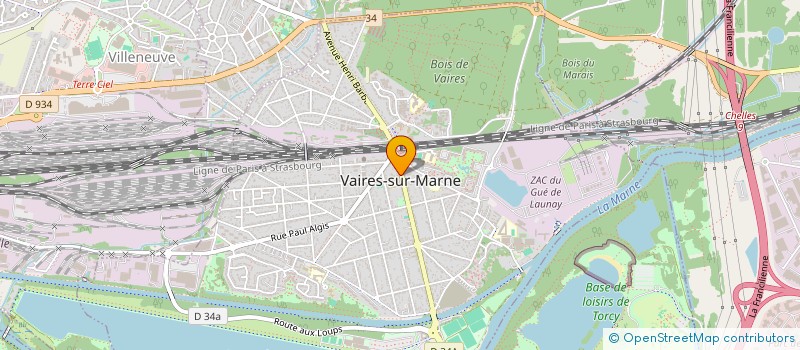 localisation de l'entreprise MONSIEUR MICHEL BOUTIN à VAIRES-SUR-MARNE