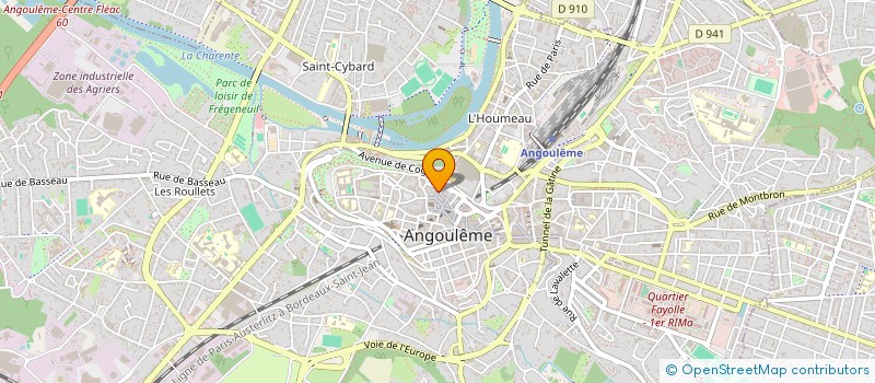 localisation de l'entreprise MONSIEUR MICHEL BOUTIN à ANGOULEME