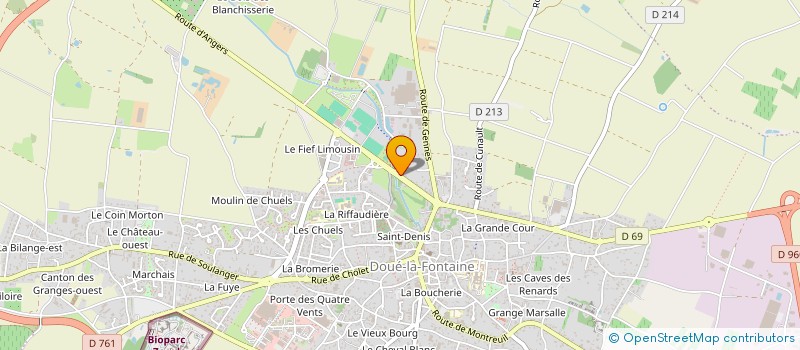 localisation de l'entreprise MONSIEUR MICHEL BOUTREUX  TUFFALUN